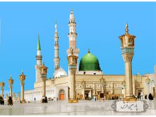 نخ و نقشه کامپیوتری مسجد النبی مدینه منوره