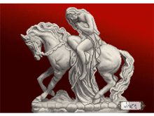خرید نخ و نقشه تابلو فرش آموزشی تندیس لیدی - کد NA7003