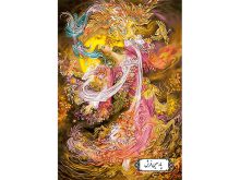 نخ و نقشه تابلو فرش دستبافت استاد فرشچیان - کد NM5634