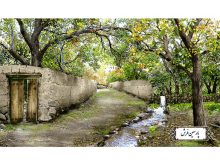نخ و نقشه کوچه باغ