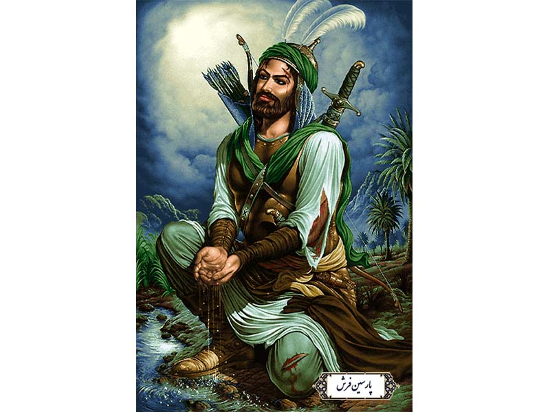 نخ-و-نقشه-تابلو-فرش-طرح-ابوالفضل-العباس نخ و نقشه تابلو فرش طرح ابوالفضل العباس
