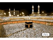 نخ و نقشه تابلو فرش طرح کعبه