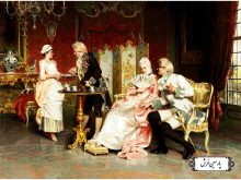 نخ و نقشه تابلو فرش فرانسوی ناز عروس - کد NF2342