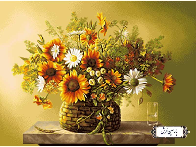 نخ-و-نقشه-تابلو-فرش-طرح-گل-و-گلدان-کد-ng1659 نخ-و-نقشه-تابلو-فرش-طرح-گل-و-گلدان-کد-ng1659