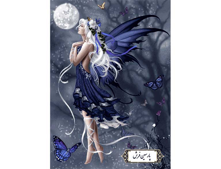 نخ-و-نقشه-تابلو-فرش-طرح-فرشته-NC6439 نخ و نقشه تابلو فرش طرح فرشته - کد NC6439